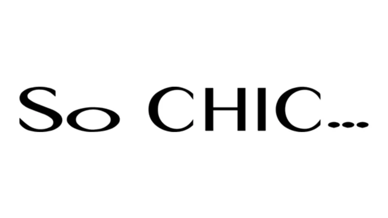SO CHIC Logo